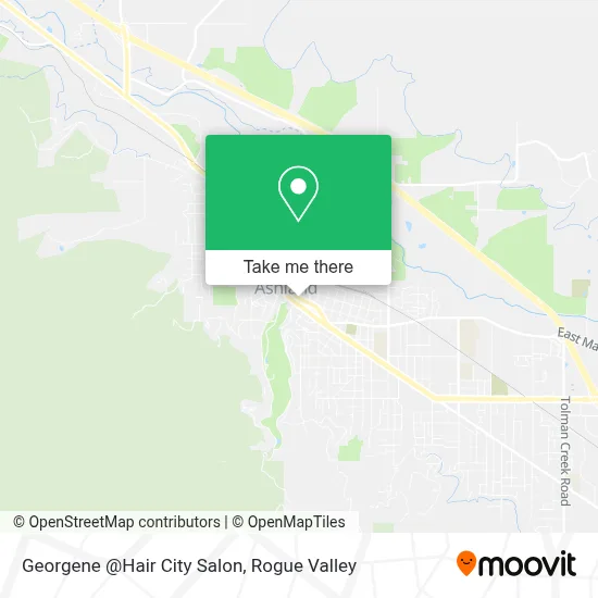 Georgene @Hair City Salon map