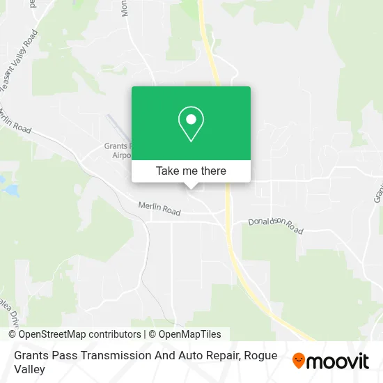 Grants Pass Transmission And Auto Repair map
