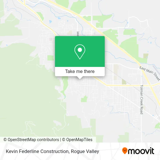 Kevin Federline Construction map