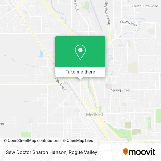 Sew Doctor Sharon Hanson map