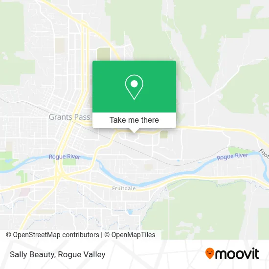 Sally Beauty map