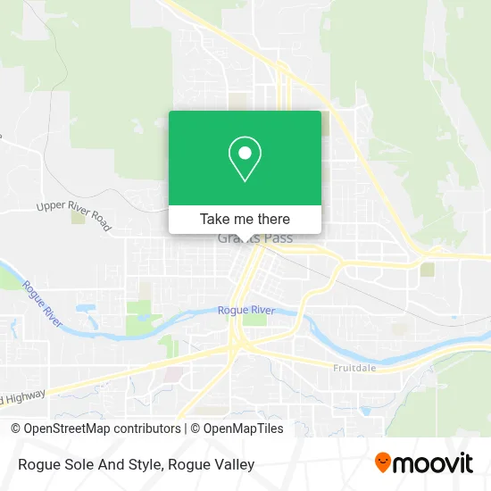 Rogue Sole And Style map