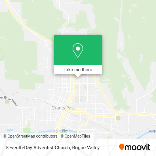Seventh-Day Adventist Church map