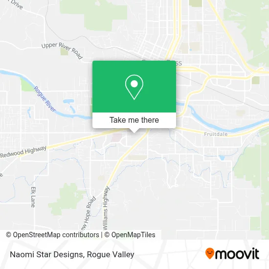 Naomi Star Designs map