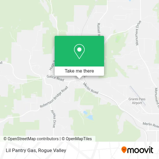 Lil Pantry Gas map