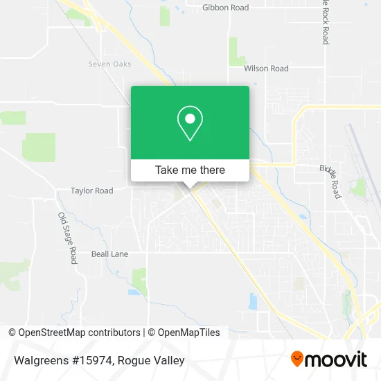 Walgreens #15974 map