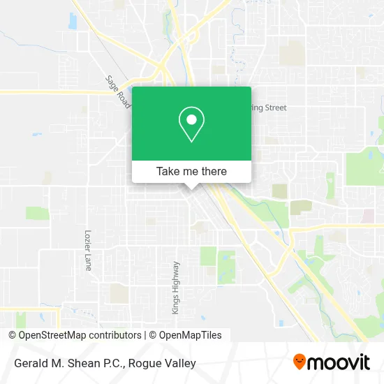 Gerald M. Shean P.C. map