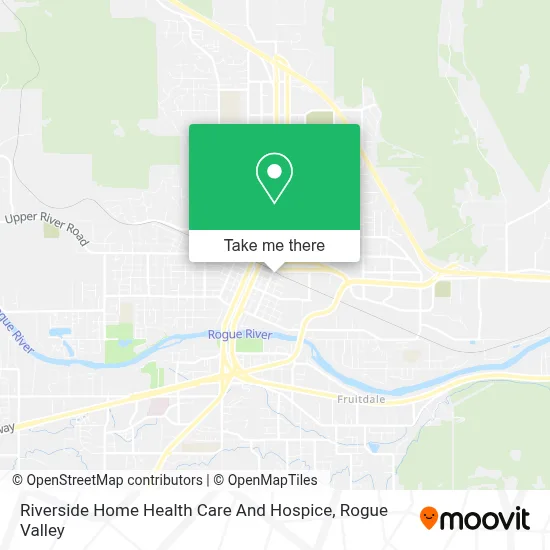 Riverside Home Health Care And Hospice map