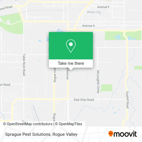 Sprague Pest Solutions map