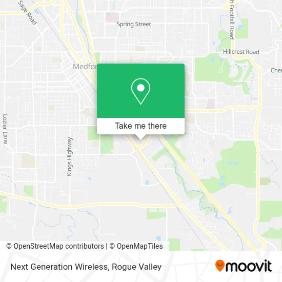 Next Generation Wireless map