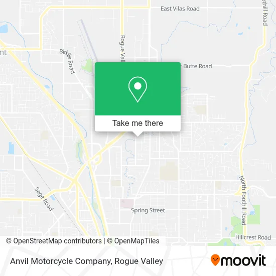Anvil Motorcycle Company map