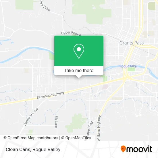 Clean Cans map