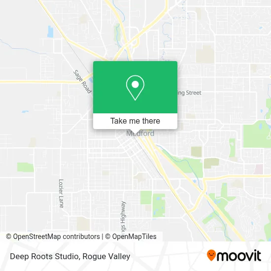 Deep Roots Studio map
