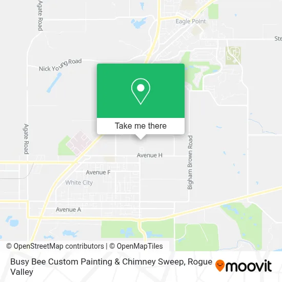 Busy Bee Custom Painting & Chimney Sweep map