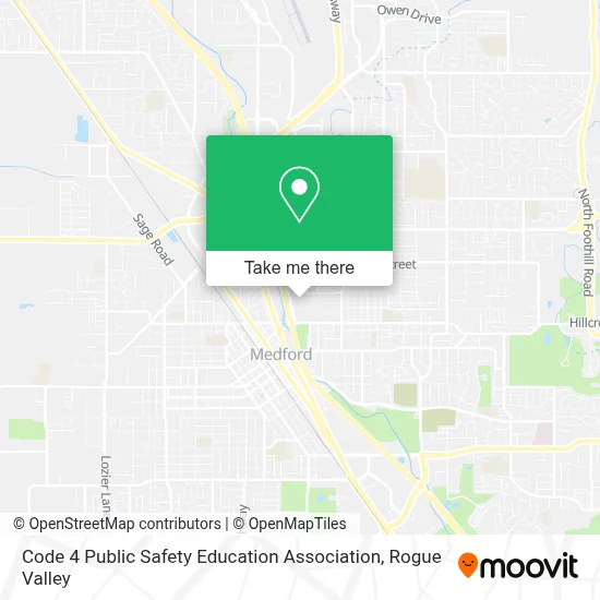 Code 4 Public Safety Education Association map