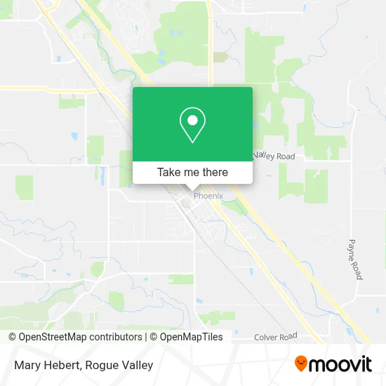 Mary Hebert map