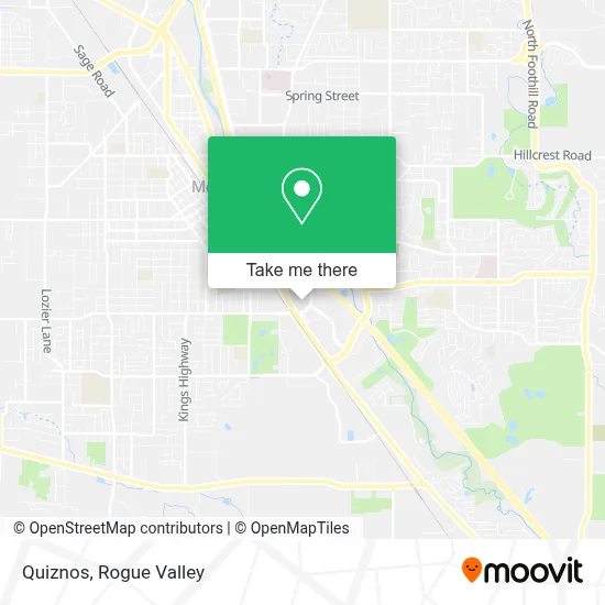 Quiznos map
