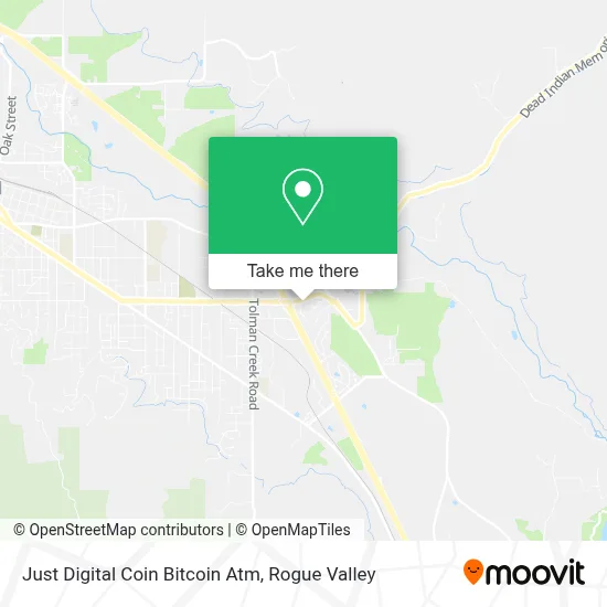 Just Digital Coin Bitcoin Atm map