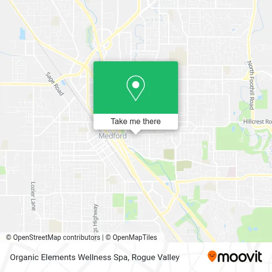 Organic Elements Wellness Spa map