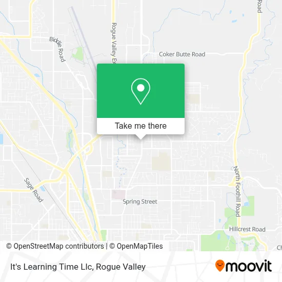 It's Learning Time Llc map