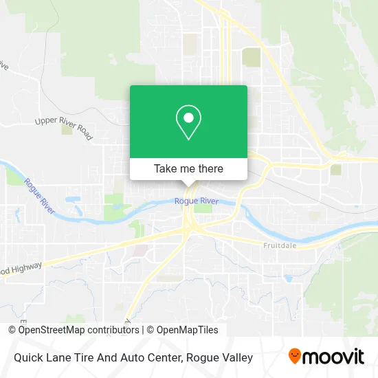 Quick Lane Tire And Auto Center map