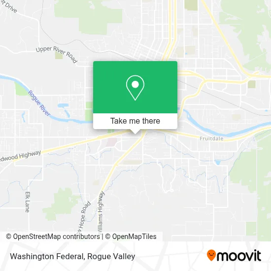 Washington Federal map