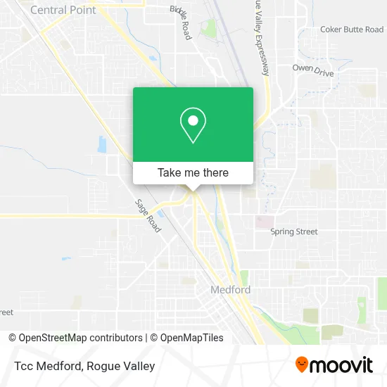 Tcc Medford map