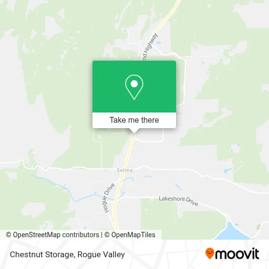 Chestnut Storage map