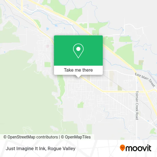 Just Imagine It Ink map