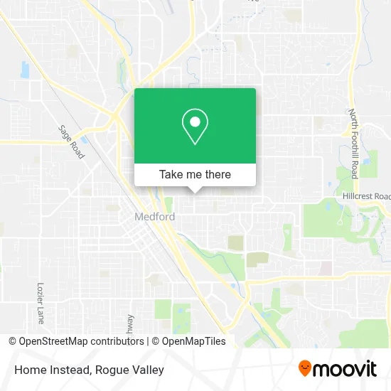 Home Instead map