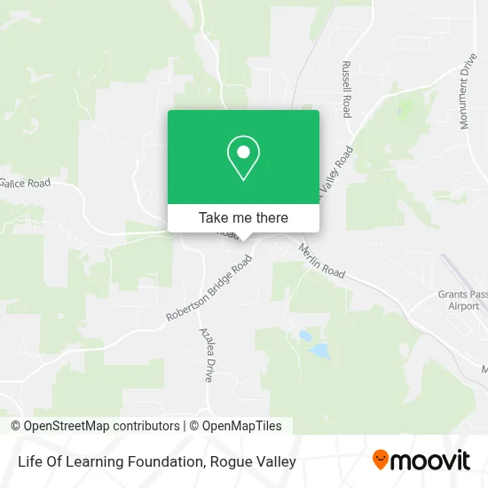Life Of Learning Foundation map