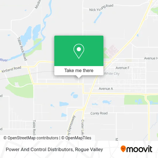 Power And Control Distributors map