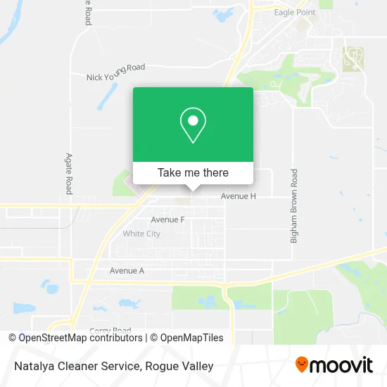 Natalya Cleaner Service map