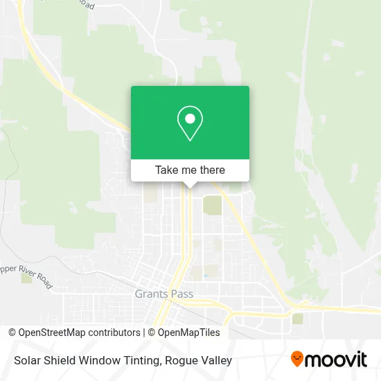 Solar Shield Window Tinting map