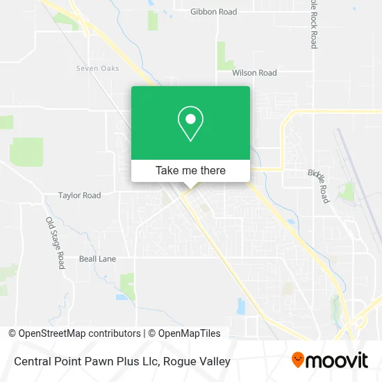 Central Point Pawn Plus Llc map