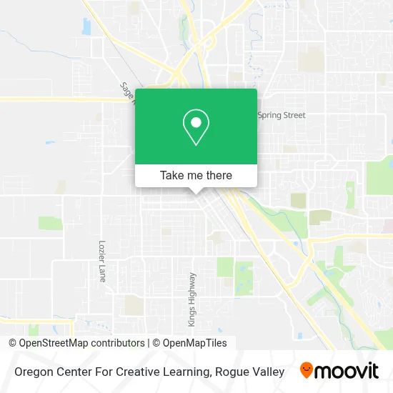 Oregon Center For Creative Learning map
