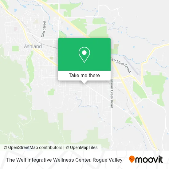 The Well Integrative Wellness Center map