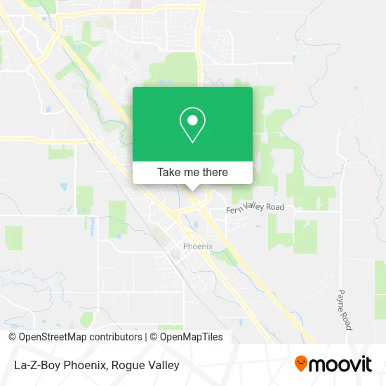 La-Z-Boy Phoenix map