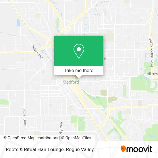 Roots & Ritual Hair Lounge map