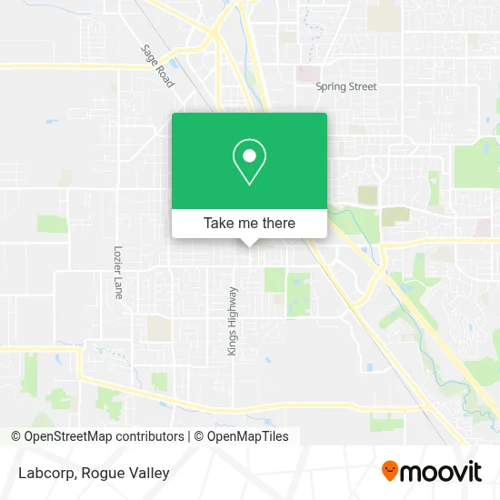 Labcorp map