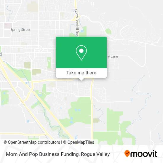 Mom And Pop Business Funding map