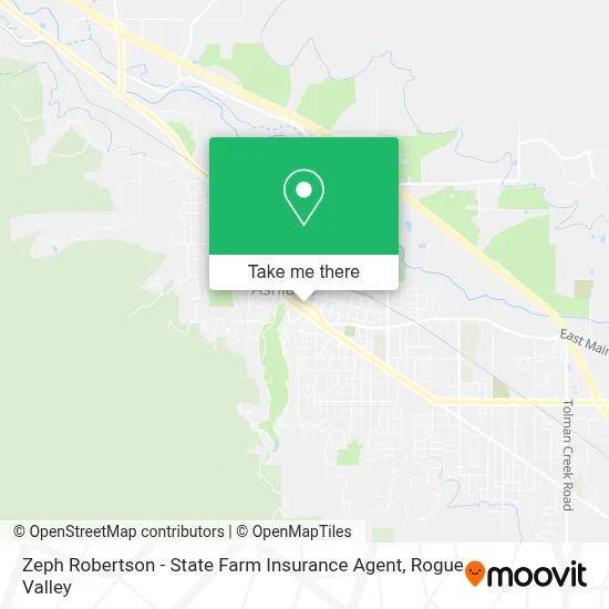 Zeph Robertson - State Farm Insurance Agent map