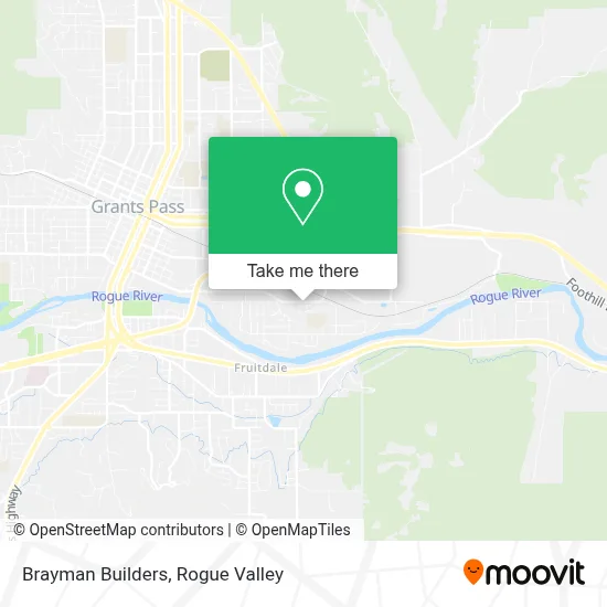 Brayman Builders map