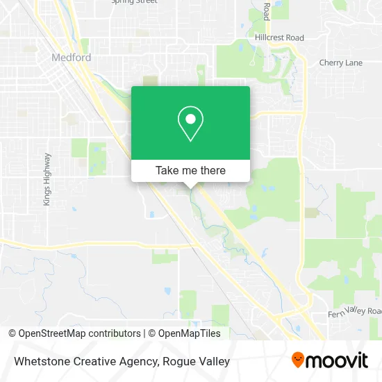 Whetstone Creative Agency map