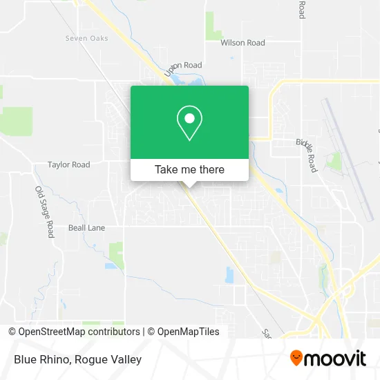 Blue Rhino map