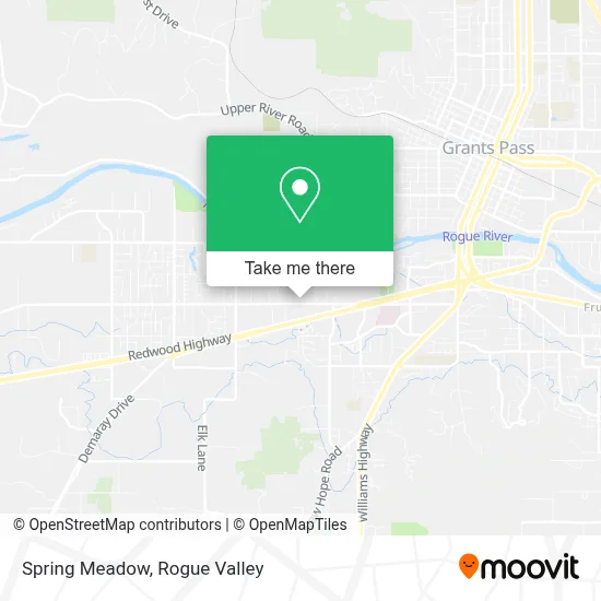 Spring Meadow map