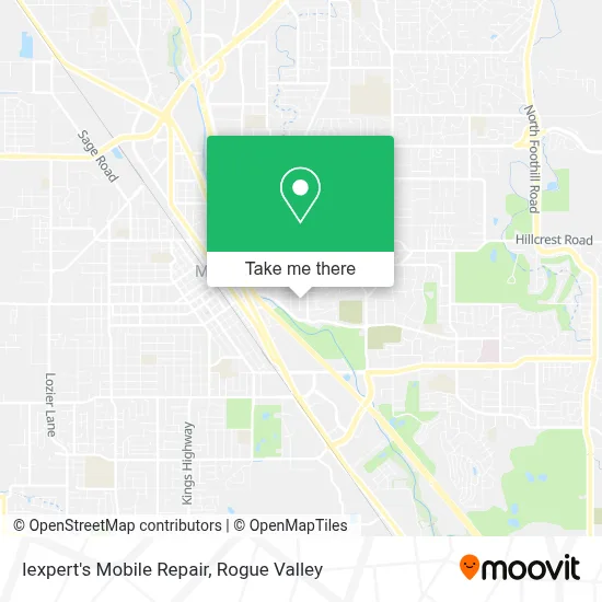 Iexpert's Mobile Repair map
