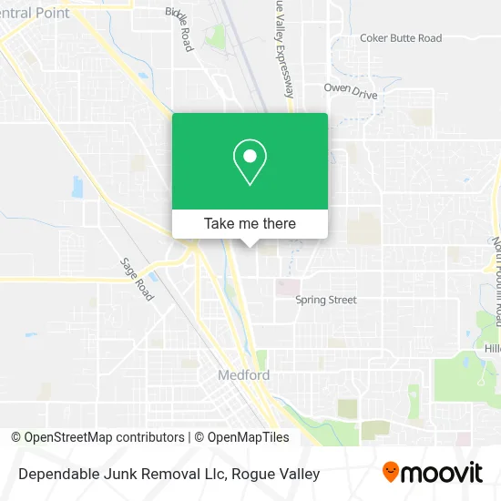 Dependable Junk Removal Llc map