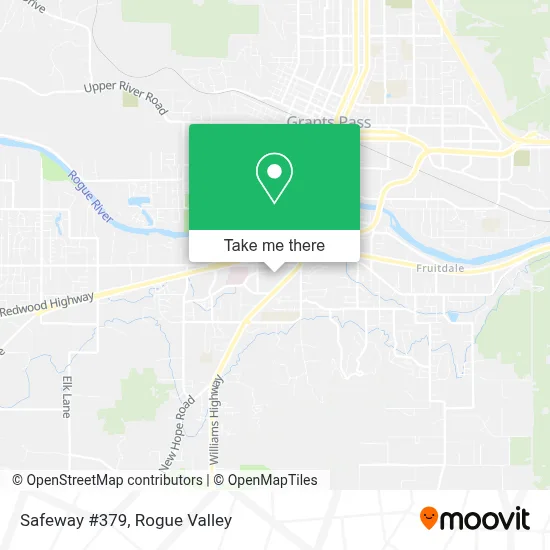 Safeway #379 map