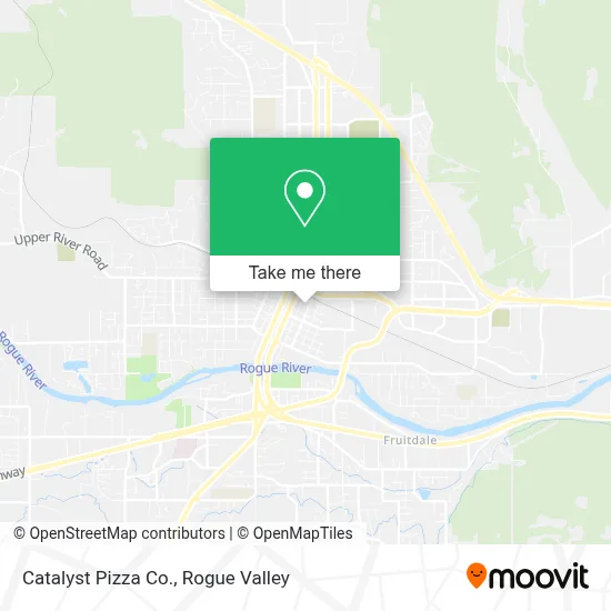 Catalyst Pizza Co. map